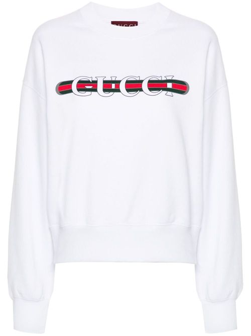 Felpa con logo GUCCI | 789582XJGLM9074