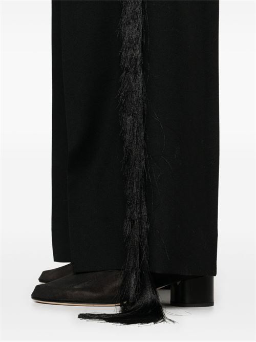 Pantalone con frange CARVEN | 6251K2124301BLACK