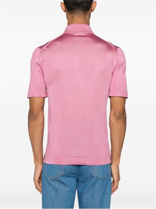 Polo in maglia di seta fine GUCCI | 816783XKEPD6900