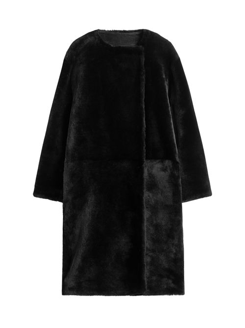 Cappotto in shearling senza colletto TOTEME | 254WRO0259LE0165001