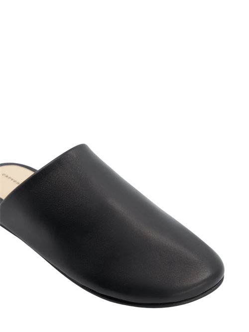 Ciabatta in pelle Garnier CARVEN | 6252161185DEEPBLACK