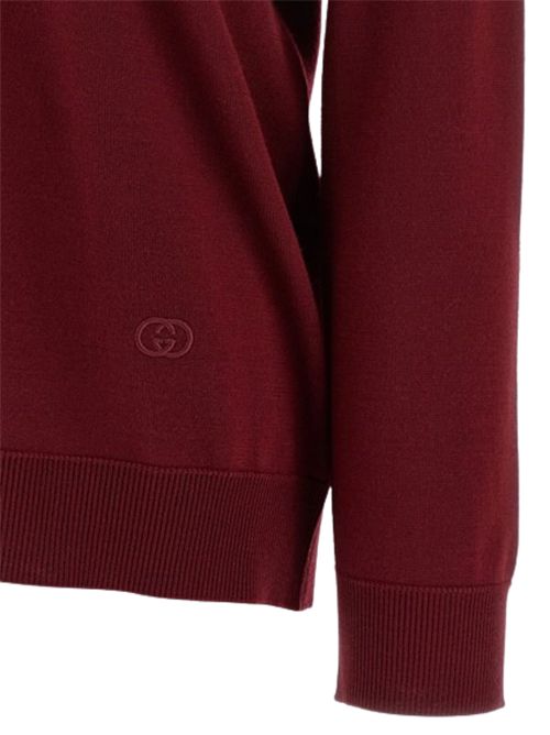 Polo in lana ultrafine GUCCI | 793883XKFA86318