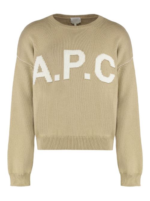 Maglione con logo A.P.C. | WOASLM23009AAE