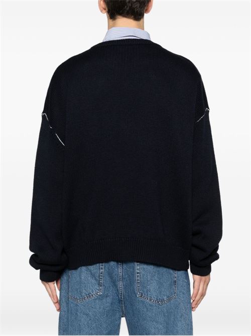 Maglione con logo A.P.C. | WOASLM23009IAK
