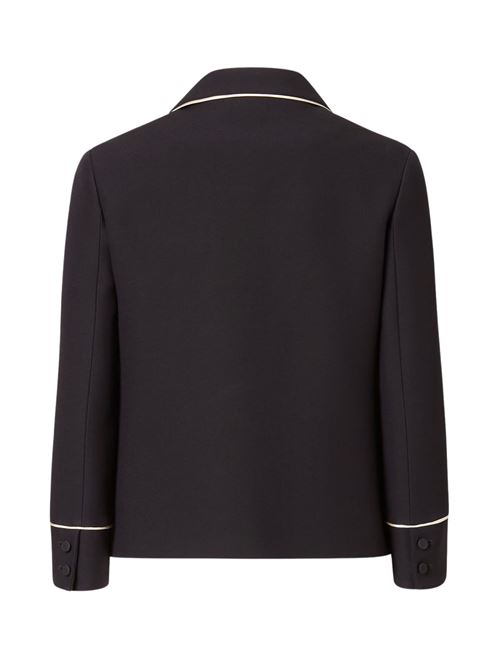 Giacca in lana e seta FENDI | FJ7665AC4GF0GME