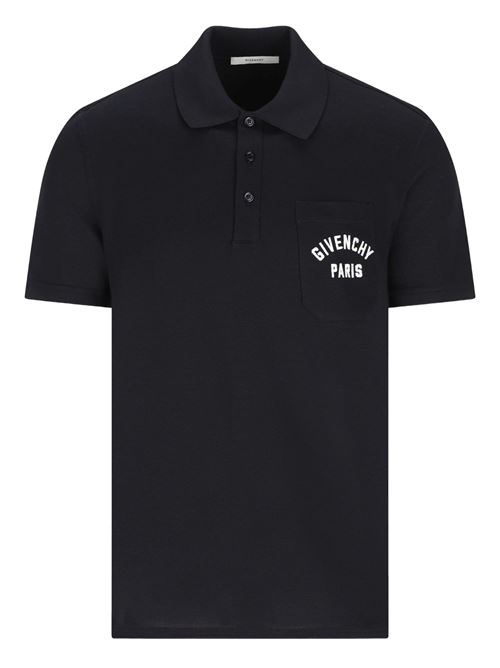 Polo m/c con logo GIVENCHY | BML00T3YSD499