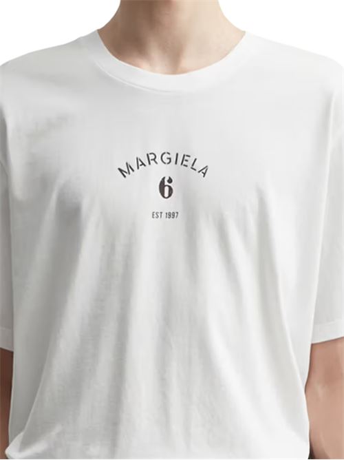 T-shirt con logo MM6 | SH2GC0038M20048101