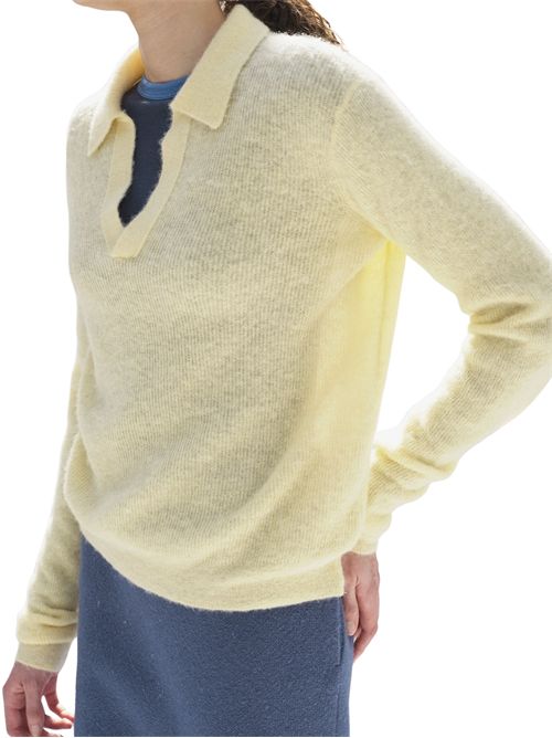 Polo Baby brushed-finish AURALEE | A26AP04AKECRU