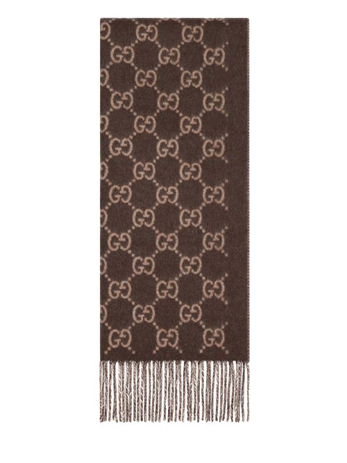 Sciarpa in cashmere GG GUCCI | 8123174GABX2579