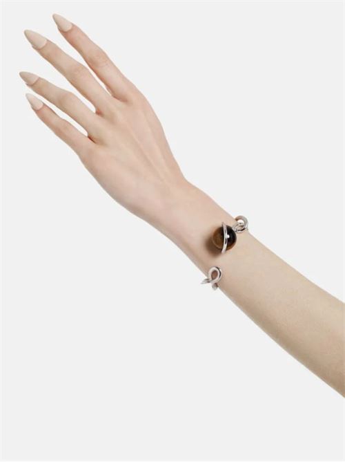Bracciale con occhio di tigre MAM | 1142SSILVER