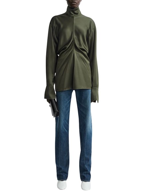 Camicia con zip TOTEME | 254WRT0618FB0020136